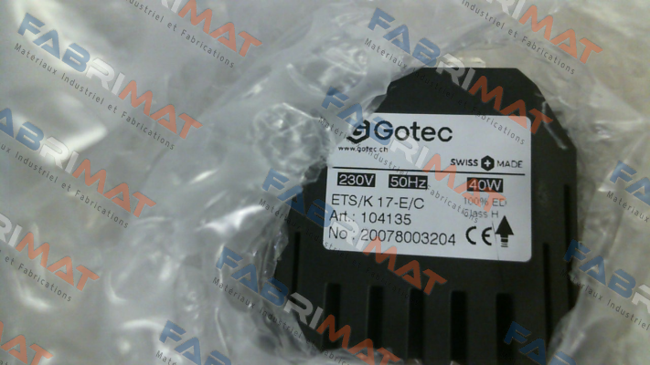 Gotec-ETS/K-17-E/C-230/50-2V-1X7,5-G-M (Art.-Nr. 104135) price