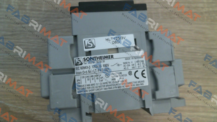 Sontheimer-HLT125/3V price