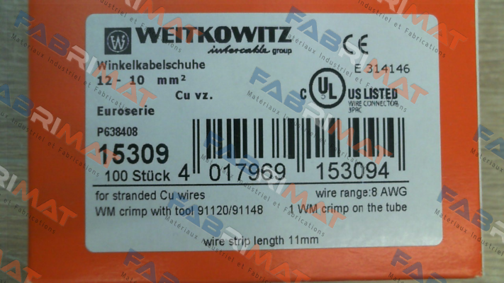 WEITKOWITZ-15309 (pack x100) price