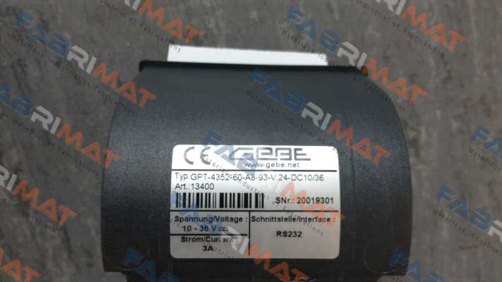 GeBe-GPT-4352-60-A8-93-V.24-DC10/36 price