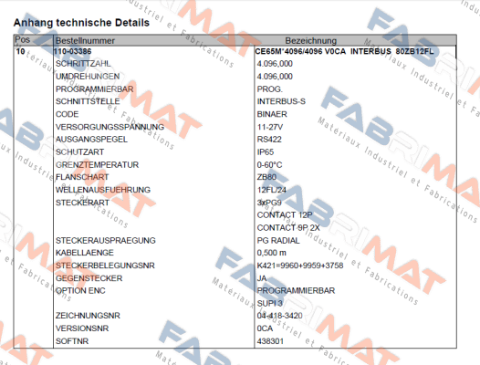 TR Electronic-110-03386  price