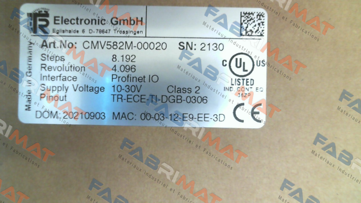 TR Electronic-CMV582M-00020 price