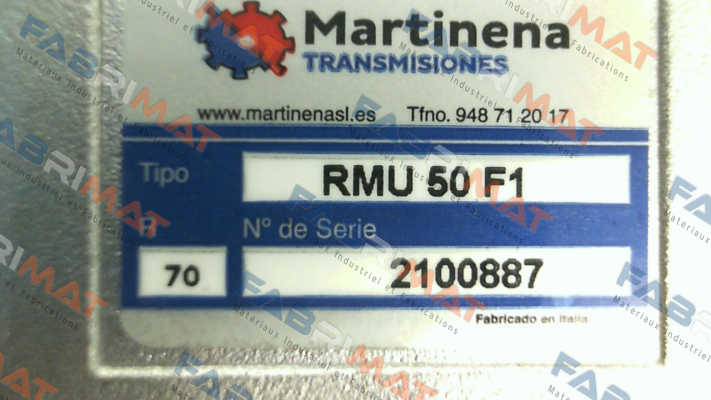 Martinena-RMU 50 F1 1/70 71B14 price