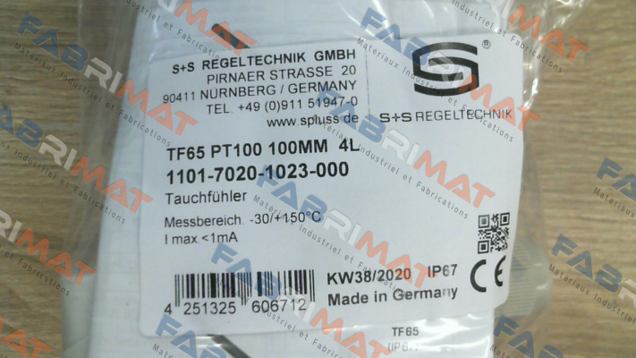 S+S REGELTECHNIK-1101-7020-1023-000 price