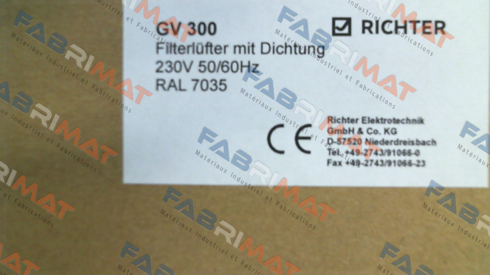 richter-elektrotechnik-GV 300 (103768) price