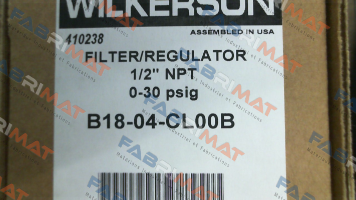 Wilkerson-B18-04-CL00B price