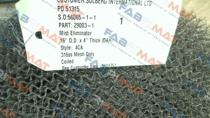 Solberg-DM 16 / for SLS-M1175D5-DN150 price