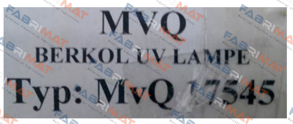 MARVAC-MVQ – 17545 price