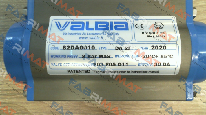 Valbia-82DA0010 DA52 price