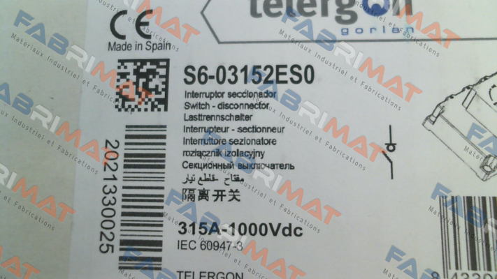 Telergon-S6-03152ES0 price