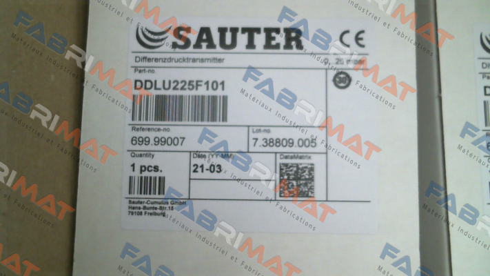 Sauter-DDLU225F101 price