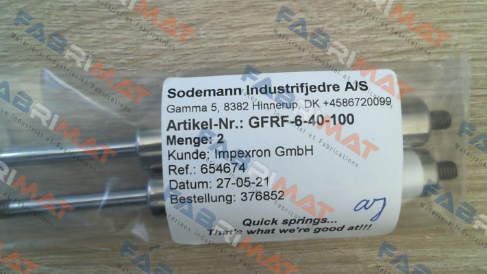 Sodemann-GFRF-6-40-100 price