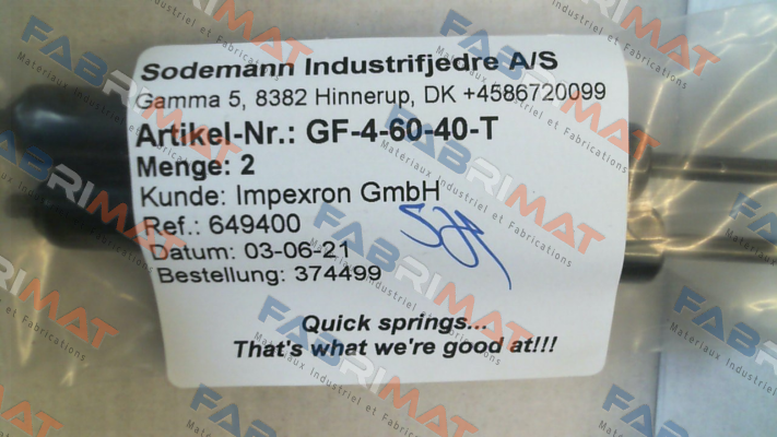 Sodemann-GF-4-60-40-T price