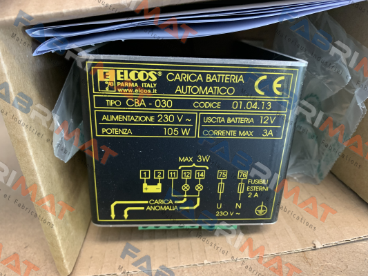 Elcos-cod. 00010413 ( CBA-030 3A 12V ) price