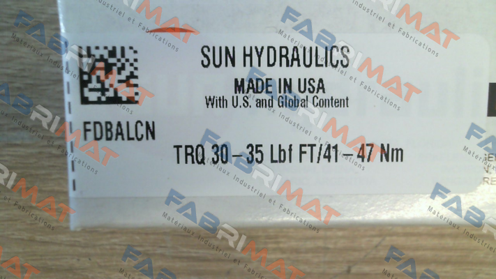 Sun Hydraulics-FDBALCN price