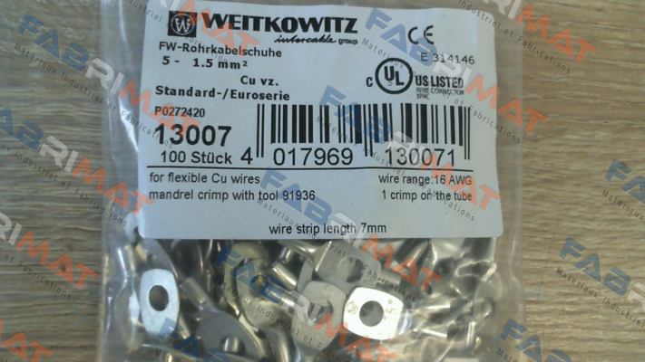 WEITKOWITZ-13007(1 pack 100 pcs) price