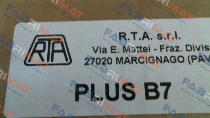 RTA-PLUS B7 price