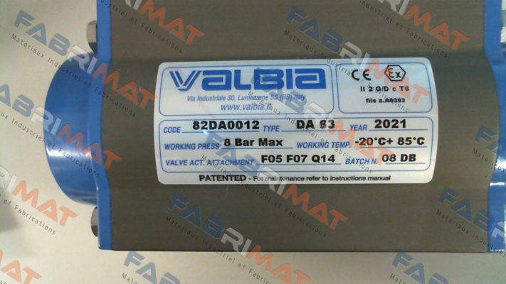 Valbia-82DA0012 price