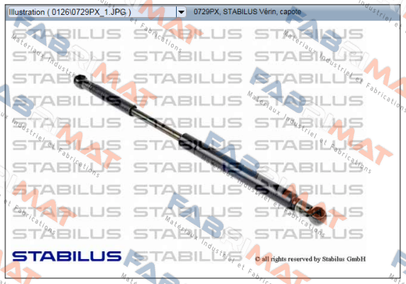 Stabilus-0729PX price