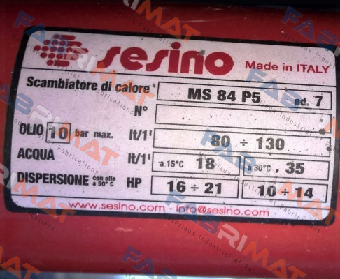 Sesino-MS/MSG 84 P5 price