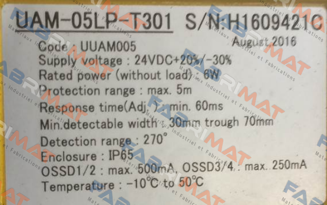 Hokuyo-UAM-05LP-T301 price