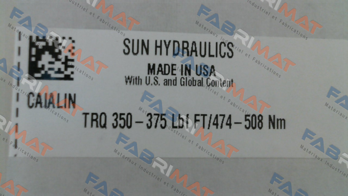 Sun Hydraulics-CAIA-LIN price