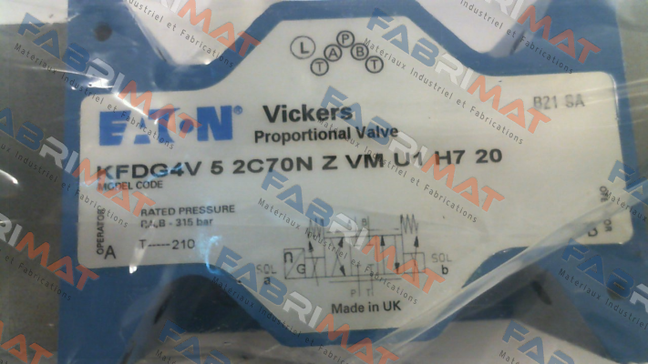 Vickers (Eaton)-P/N: 565320, Type: KFDG4V52C70NZVMU1H720 price