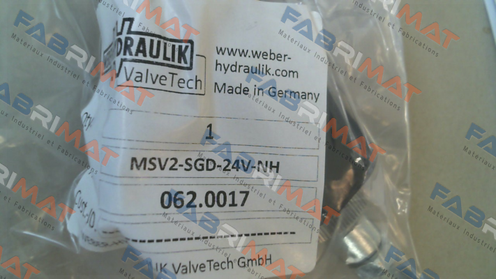 Weber-MSV2-SGD-24V-NH price