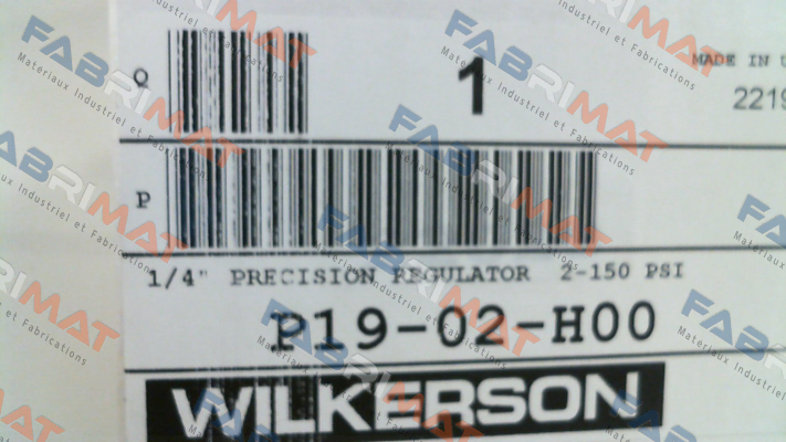 Wilkerson-P19-02-H00 price