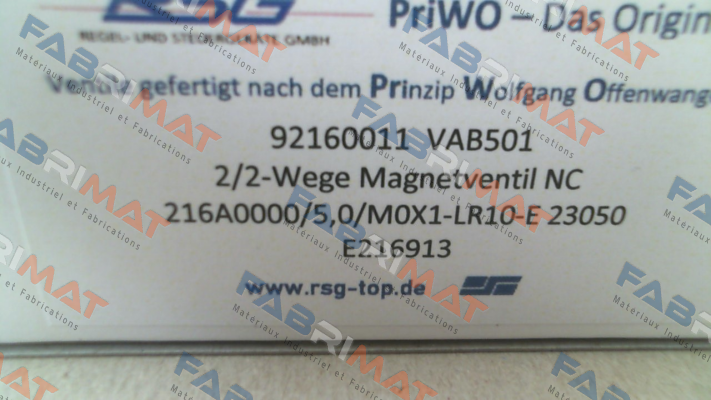 OFFENWANGER-VAB501 10mm price