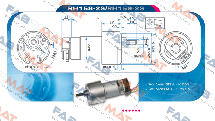 Micro Motors-RH158-12-200 price