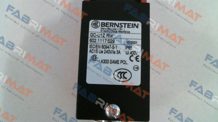 Bernstein-P/N: 6021117029 Type: GC-U1 RIW price