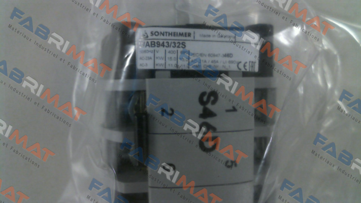 Sontheimer-P/N: 10000027, Type: WAB943/32S price