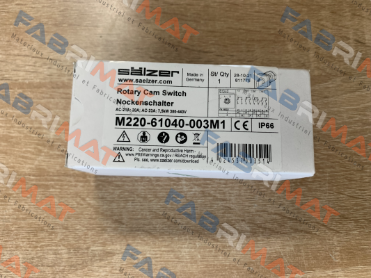 Salzer-M22061040-003M1 price