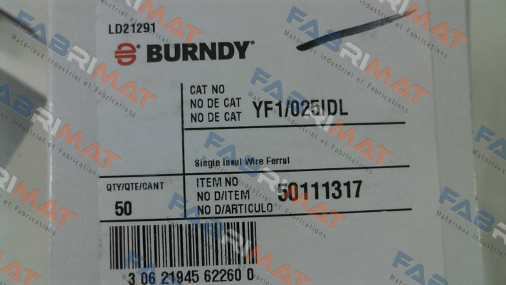 Burndy-YF1/025IDL price