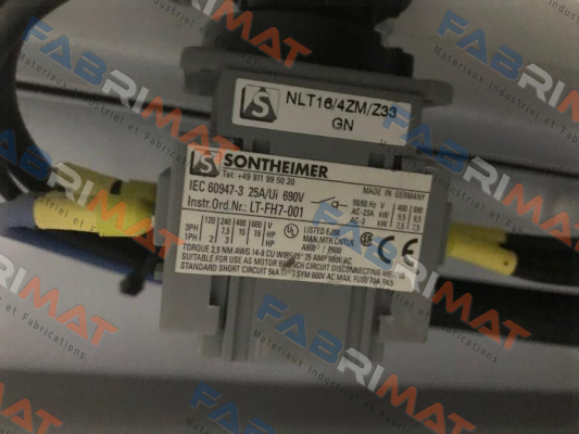 Sontheimer-NLT16/4ZM/Z33 price