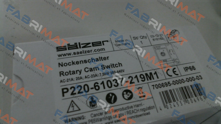 Salzer-P220-61037-219M1 price