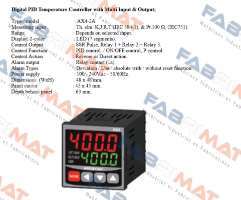 HanYoung NUX-AX4-2A price