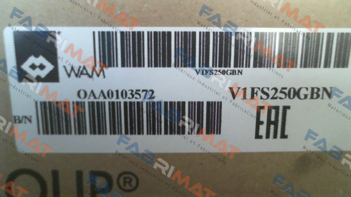 Wam-V1FS250GBN price