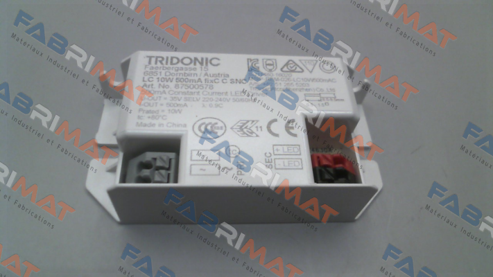 Tridonic-87500578 / LC 10W 500mA fixC C SNC price