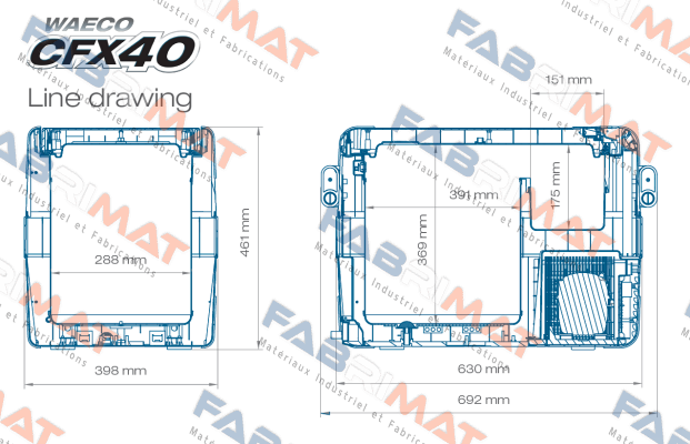 Waeco-P/N: 9105304048 Type: CFX 40  price