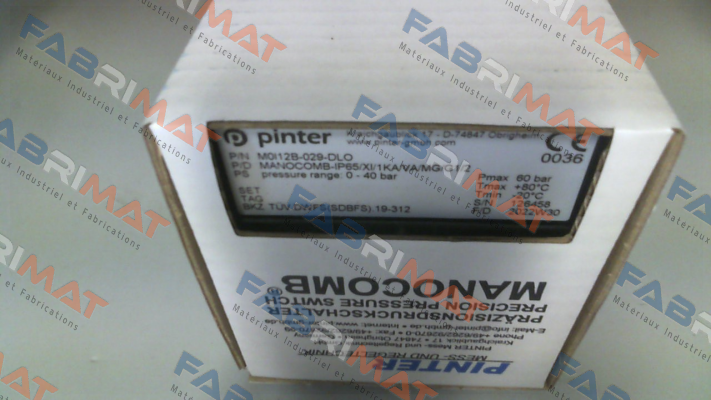 Pinter-M0I12B-029-DLO price