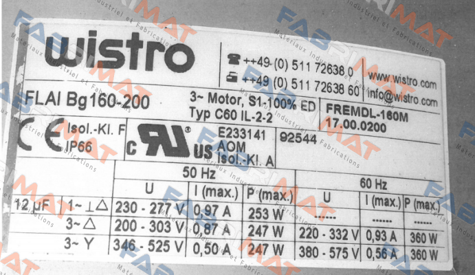 Wistro-C60 IL-2-2 (92544) price