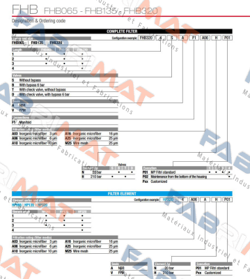 MP Filtri-FHB-065-1-B-A-F1-A10-N-P01 price