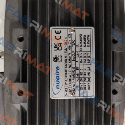 Nuaire-Type 3.043TECAPAD-NU TMV 100L2-4 (100304958) price