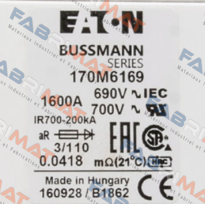 BUSSMANN / EATON-170M6169 price