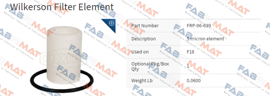 Wilkerson-FRP-96-639  price