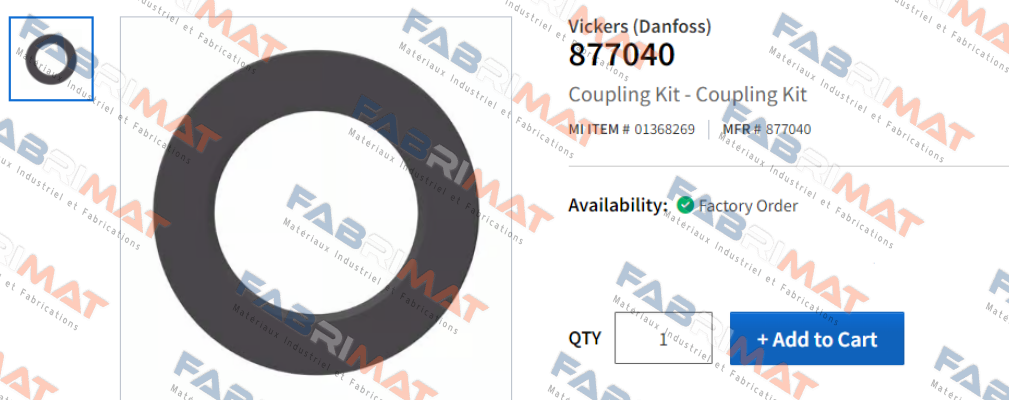 Vickers (Eaton)-877040 price