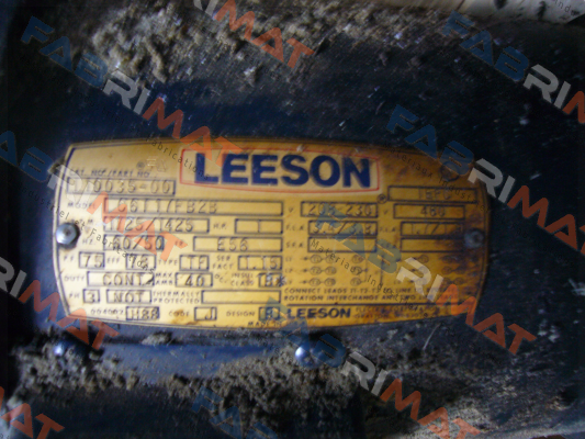 Leeson-110035-00  obsolete repl. by   116757.00  price