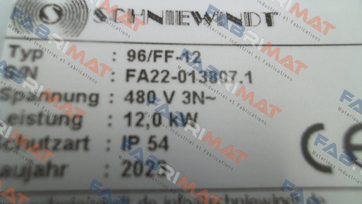 Schniewindt-96/FF-12-480 price